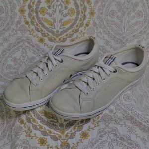 KEDS CREAM & WHITE SHOES